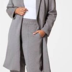 SPANX Grey Women's Coat Lg NEW